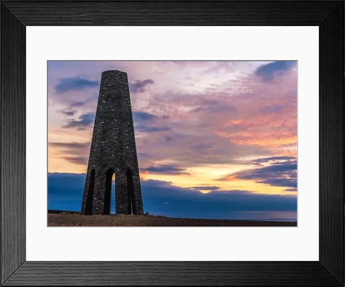 Framed Print : Sunrise over The Daymark, Kingswear, Devon, England, Europe Framed Print : Sunrise over The Daymark, Kingswear, Devon, England, Europe