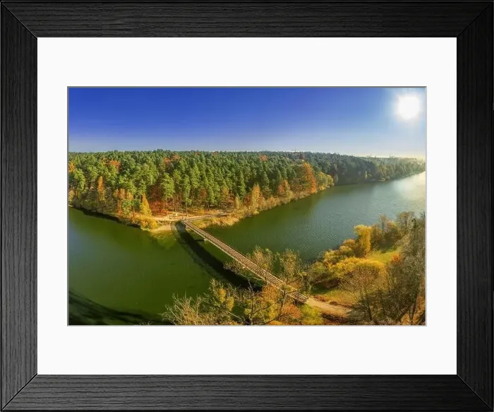 Framed Print : Olsztyn- Lake Długie Framed Print : Olsztyn- Lake Długie