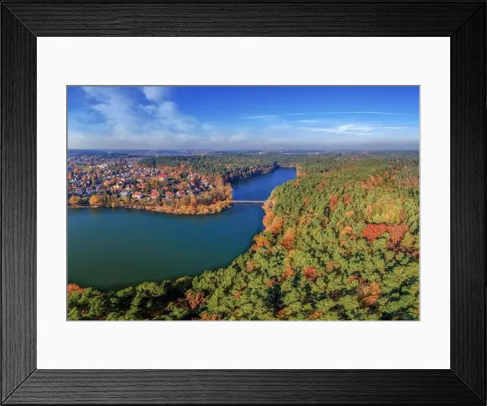 Framed Print : Olsztyn- Lake Długie Framed Print : Olsztyn- Lake Długie