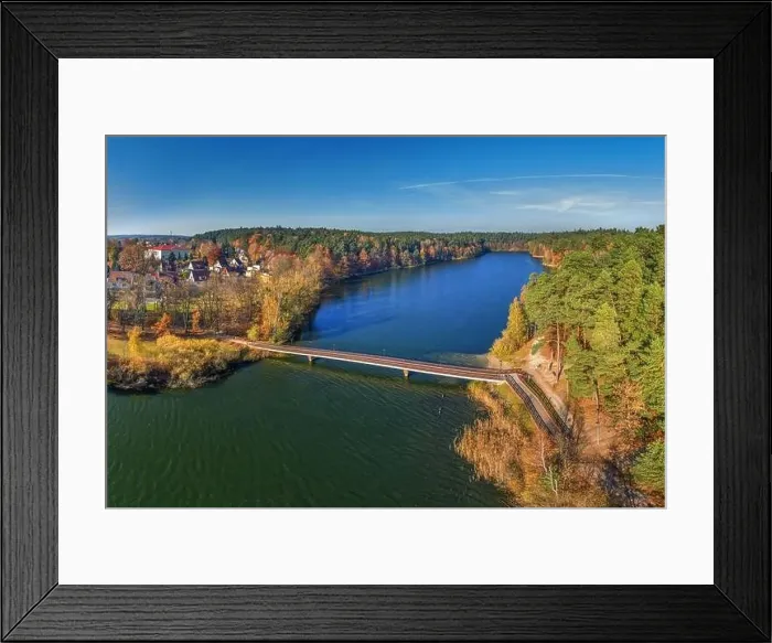 Framed Print : Olsztyn- Lake Długie Framed Print : Olsztyn- Lake Długie