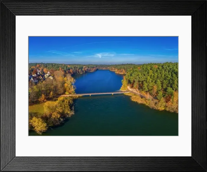 Framed Print : Olsztyn- Lake Długie Framed Print : Olsztyn- Lake Długie