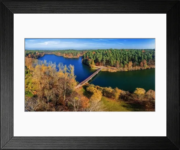 Framed Print : Olsztyn- Lake Długie Framed Print : Olsztyn- Lake Długie