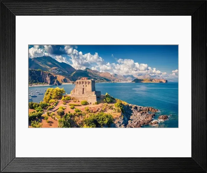 Framed Print : Aerial landscape photography. Colorful summer view from flying drone of historical place - Crawford Tower Framed Print : Aerial landscape photography. Colorful summer view from flying drone of historical place - Crawford Tower
