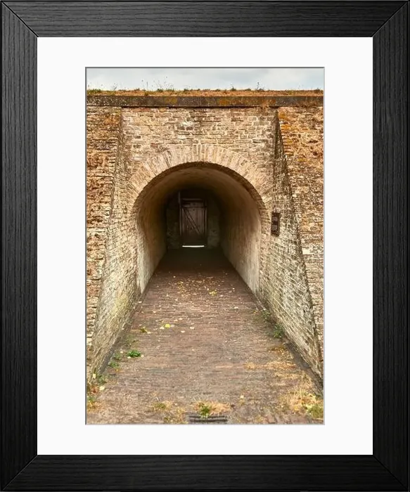 Framed Print : idyllic dutch fortress village of bourtange in summer Framed Print : idyllic dutch fortress village of bourtange in summer