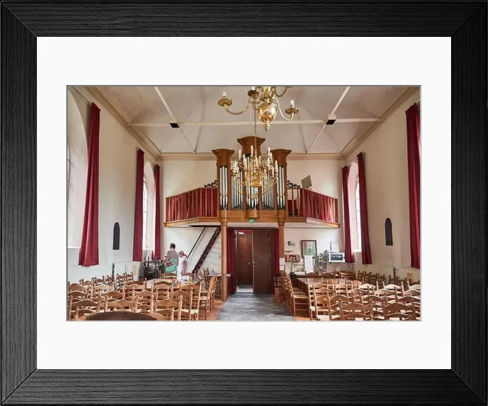 Framed Print : idyllic dutch fortress village of bourtange in summer Framed Print : idyllic dutch fortress village of bourtange in summer