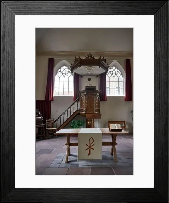 Framed Print : idyllic dutch fortress village of bourtange in summer Framed Print : idyllic dutch fortress village of bourtange in summer