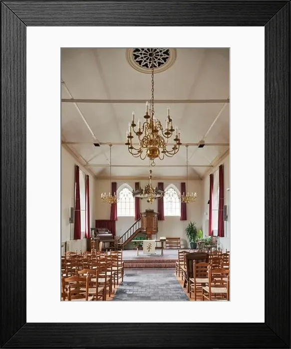 Framed Print : idyllic dutch fortress village of bourtange in summer Framed Print : idyllic dutch fortress village of bourtange in summer