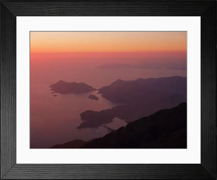 Framed Print : Summer scenery of Blue Lagoon with white sand located in city Oludeniz Framed Print : Summer scenery of Blue Lagoon with white sand located in city Oludeniz