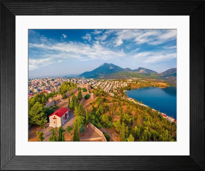 Framed Print : Gorgeous summer view of Karababa Castle Framed Print : Gorgeous summer view of Karababa Castle