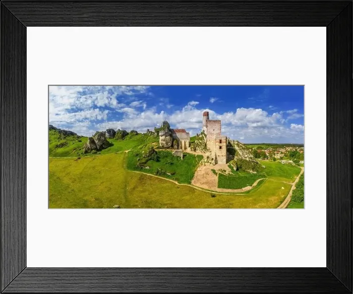 Framed Print : Trail of the Eagles Nests - Olsztyn near Częstochowa Framed Print : Trail of the Eagles Nests - Olsztyn near Częstochowa