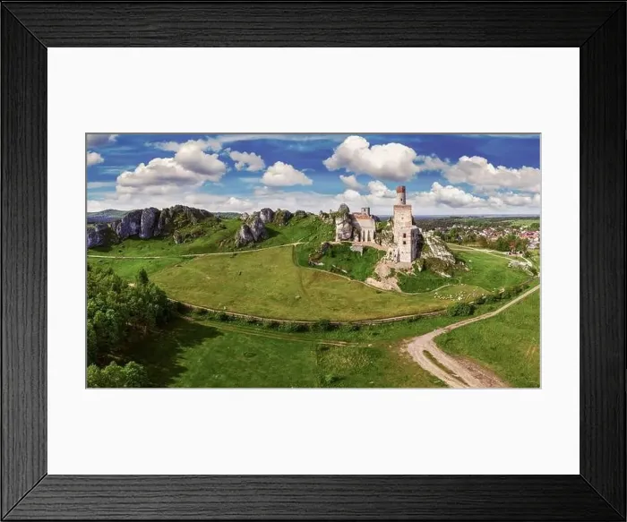 Framed Print : Trail of the Eagles Nests - Olsztyn near Częstochowa Framed Print : Trail of the Eagles Nests - Olsztyn near Częstochowa