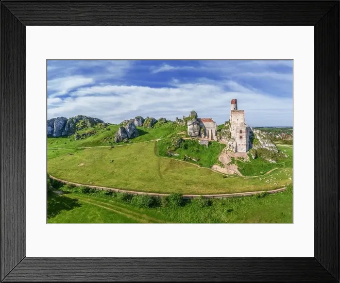 Framed Print : Trail of the Eagles Nests - Olsztyn near Częstochowa Framed Print : Trail of the Eagles Nests - Olsztyn near Częstochowa