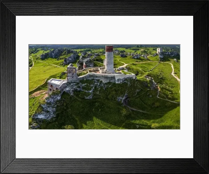 Framed Print : Trail of the Eagles Nests - Olsztyn near Częstochowa Framed Print : Trail of the Eagles Nests - Olsztyn near Częstochowa