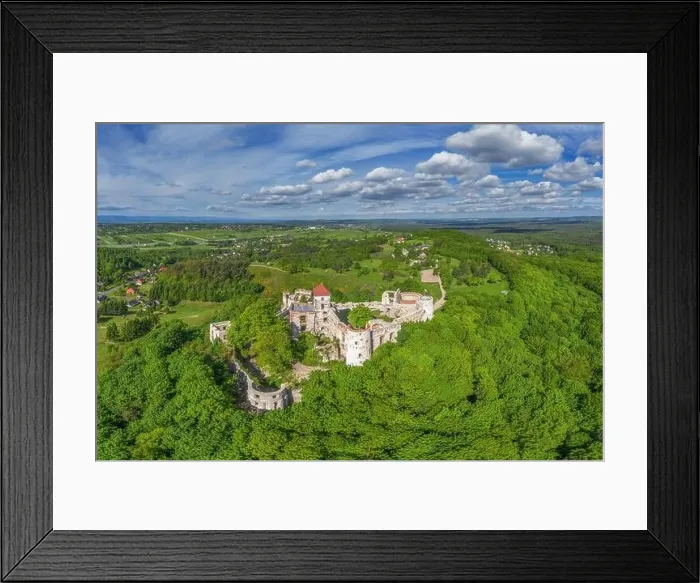 Framed Print : Trail of the Eagles Nests - Tenczyn Castle in Rudno Framed Print : Trail of the Eagles Nests - Tenczyn Castle in Rudno
