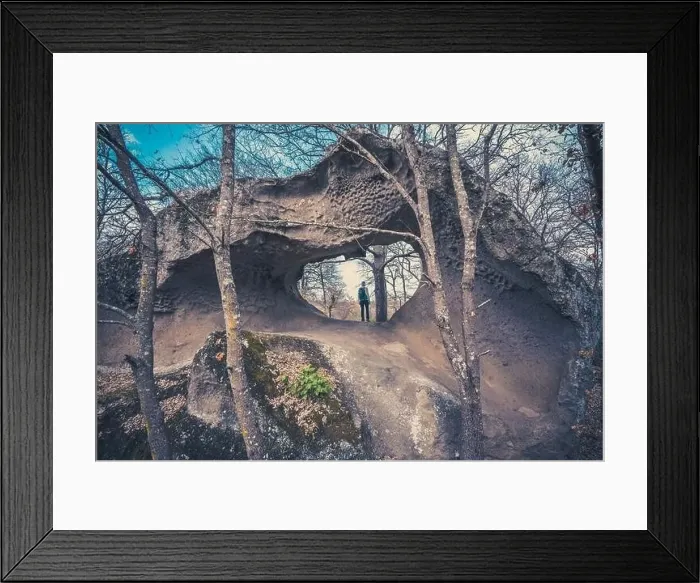 Framed Print : Stargate (Corviano national monument, Lazio - Italy) Framed Print : Stargate (Corviano national monument, Lazio - Italy)