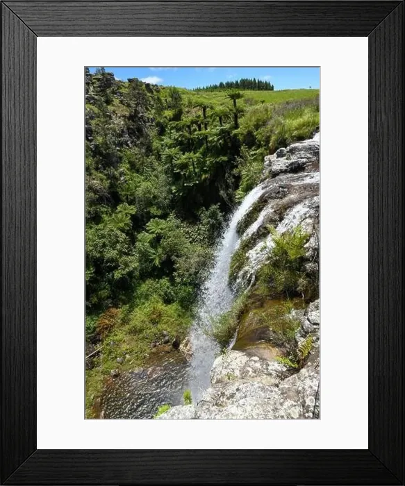 Framed Print : View at Lisbon waterfall near Graskop on South Africa Framed Print : View at Lisbon waterfall near Graskop on South Africa