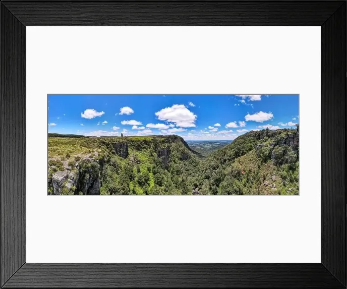 Framed Print : Drone view of the Pinnacle Rock at Graskop on South Africa Framed Print : Drone view of the Pinnacle Rock at Graskop on South Africa