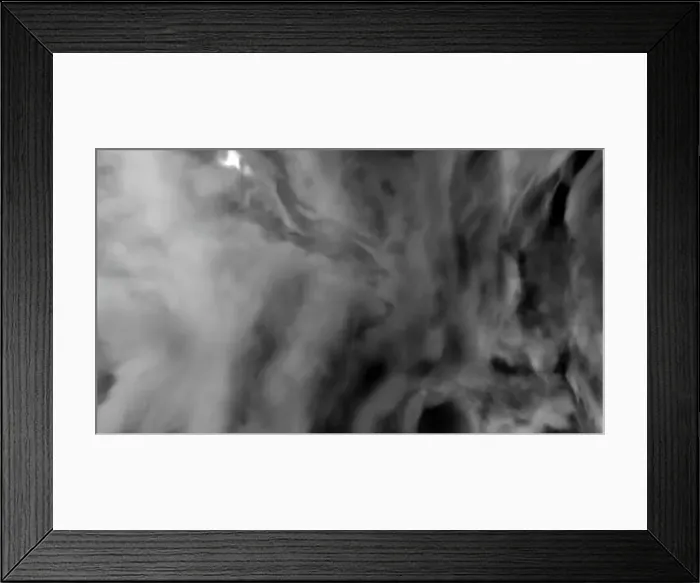 Framed Print : Flying through beautiful stormy thick fluffy clouds