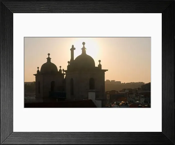Framed Print : Ancient church on background of sunlight Framed Print : Ancient church on background of sunlight