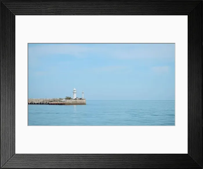 Framed Print : Beautiful beach next to the mountains Framed Print : Beautiful beach next to the mountains