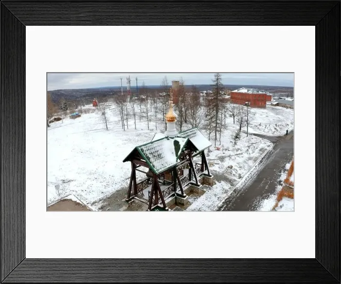 Framed Print : Drone view. Clip Framed Print : Drone view. Clip