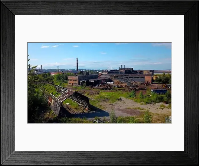 Framed Print : A developing province Framed Print : A developing province