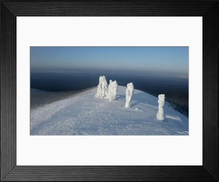 Framed Print : Huge ice hills. View from a helicopter Framed Print : Huge ice hills. View from a helicopter
