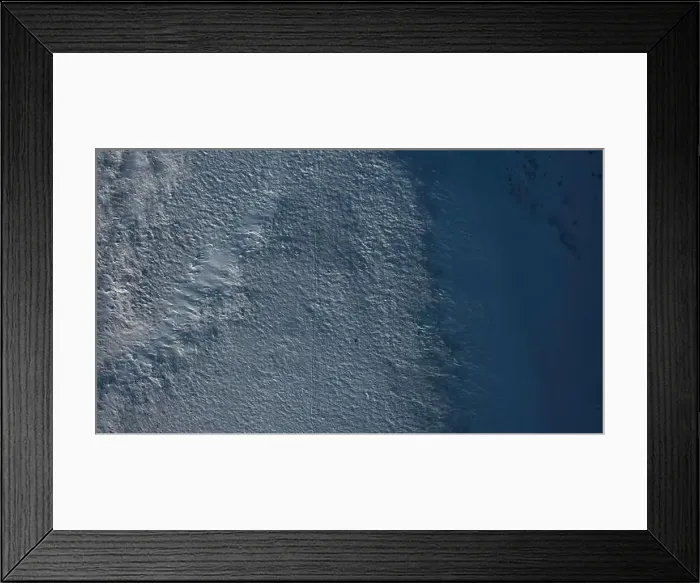 Framed Print : View of the snowy surfaces in the mountains Framed Print : View of the snowy surfaces in the mountains