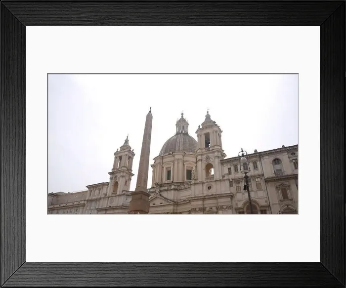 Framed Print : Italian town on a summer day. Action. Architecture of an old european town, old buildings and temples Framed Print : Italian town on a summer day. Action. Architecture of an old european town, old buildings and temples