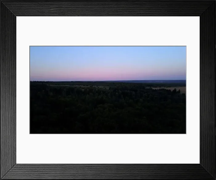 Framed Print : Aerial cinematic panoramic view of the farm field during sunset. Clip. Drone flies over agriculture green field Framed Print : Aerial cinematic panoramic view of the farm field during sunset. Clip. Drone flies over agriculture green field