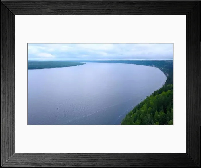 Framed Print : Aerial view of the green pine tree forest Framed Print : Aerial view of the green pine tree forest