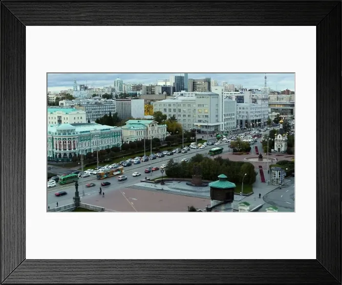 Framed Print : A daytime living city with a bright light Framed Print : A daytime living city with a bright light
