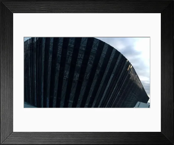 Framed Print : Flying around the glass building, exhibition center. Stock footage. Concept of modern architecture design Framed Print : Flying around the glass building, exhibition center. Stock footage. Concept of modern architecture design