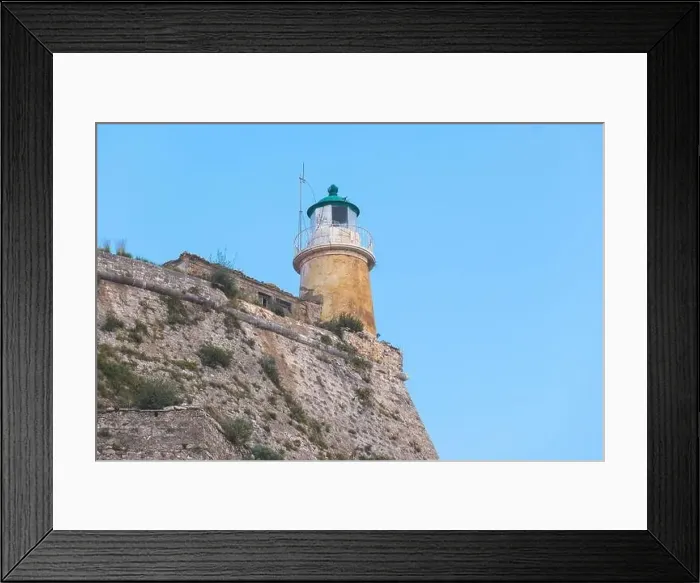Framed Print : View of Old Venetian Fortress of Corfu Framed Print : View of Old Venetian Fortress of Corfu