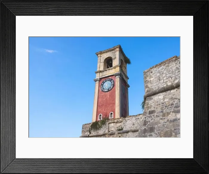 Framed Print : View of Old Venetian Fortress of Corfu Framed Print : View of Old Venetian Fortress of Corfu