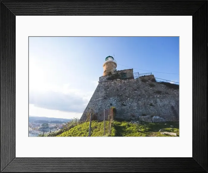 Framed Print : View of Old Venetian Fortress of Corfu Framed Print : View of Old Venetian Fortress of Corfu