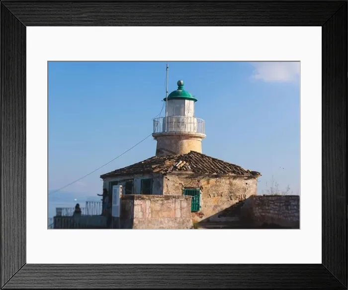 Framed Print : View of Old Venetian Fortress of Corfu Framed Print : View of Old Venetian Fortress of Corfu