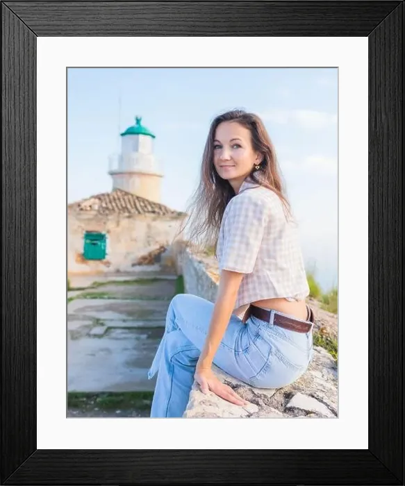 Framed Print : View of Old Venetian Fortress of Corfu Framed Print : View of Old Venetian Fortress of Corfu