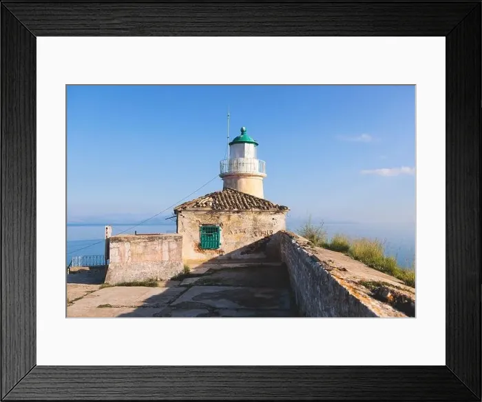 Framed Print : View of Old Venetian Fortress of Corfu Framed Print : View of Old Venetian Fortress of Corfu