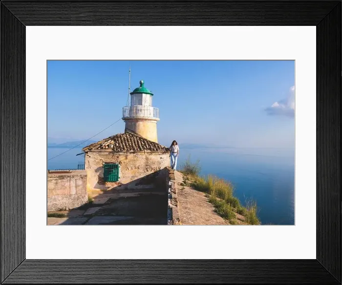Framed Print : View of Old Venetian Fortress of Corfu Framed Print : View of Old Venetian Fortress of Corfu
