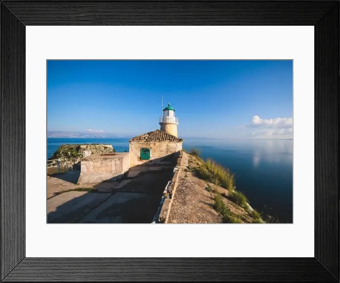 Framed Print : View of Old Venetian Fortress of Corfu Framed Print : View of Old Venetian Fortress of Corfu