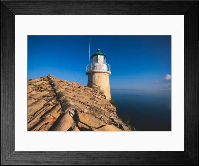 Framed Print : View of Old Venetian Fortress of Corfu Framed Print : View of Old Venetian Fortress of Corfu