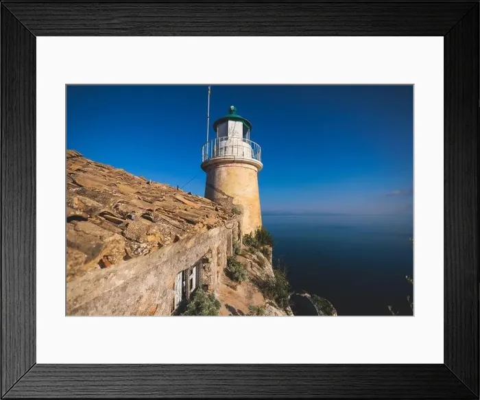 Framed Print : View of Old Venetian Fortress of Corfu Framed Print : View of Old Venetian Fortress of Corfu