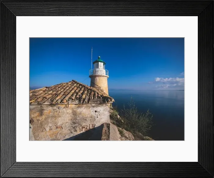 Framed Print : View of Old Venetian Fortress of Corfu Framed Print : View of Old Venetian Fortress of Corfu