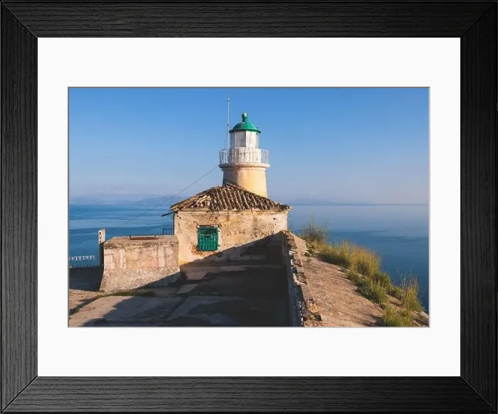 Framed Print : View of Old Venetian Fortress of Corfu Framed Print : View of Old Venetian Fortress of Corfu
