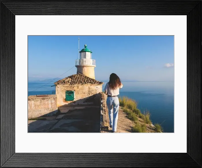 Framed Print : View of Old Venetian Fortress of Corfu Framed Print : View of Old Venetian Fortress of Corfu