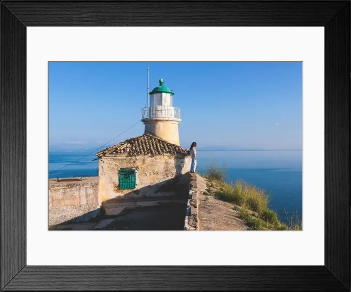Framed Print : View of Old Venetian Fortress of Corfu Framed Print : View of Old Venetian Fortress of Corfu