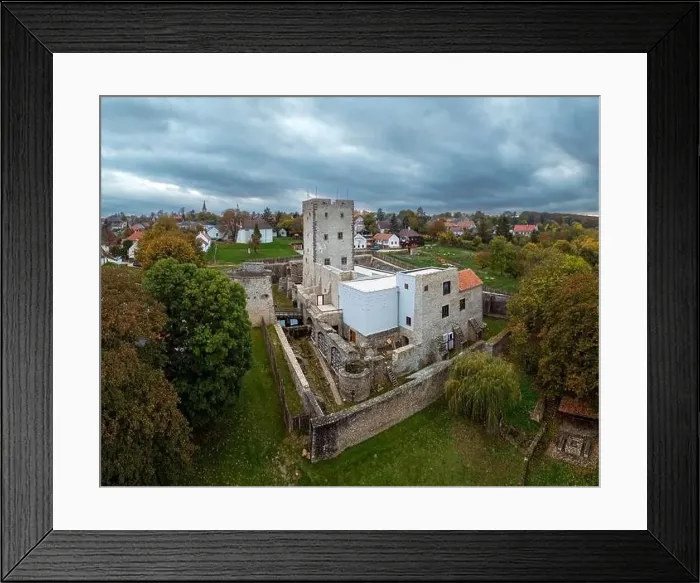 Framed Print : Historical ruins in Balaton uplands Hungary Framed Print : Historical ruins in Balaton uplands Hungary