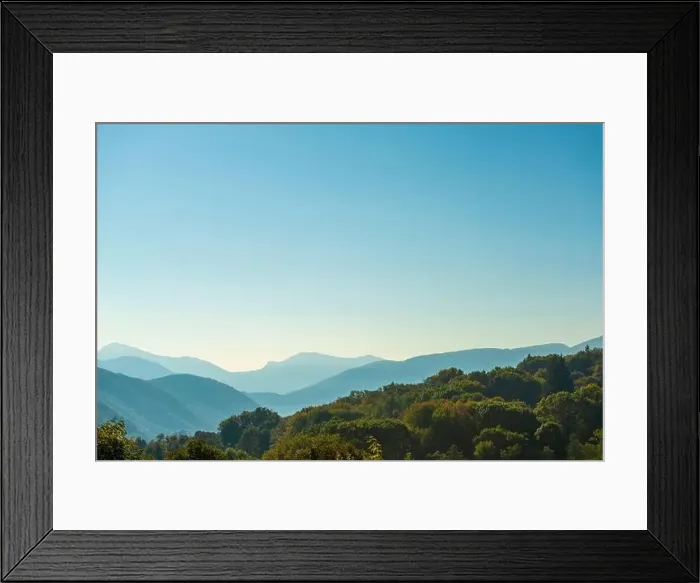 Framed Print : Mountain Range in Sunset in Ticino, Switzerland Framed Print : Mountain Range in Sunset in Ticino, Switzerland
