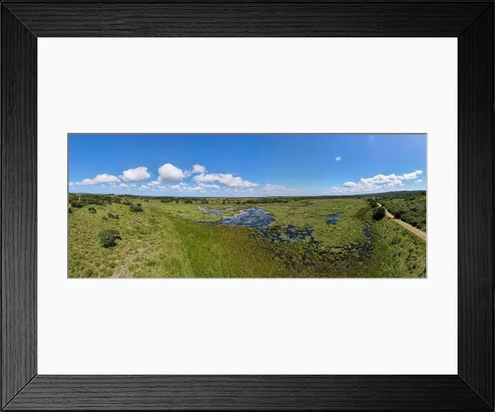Framed Print : Landscape of Isimangaliso wetland park in South Africa Framed Print : Landscape of Isimangaliso wetland park in South Africa